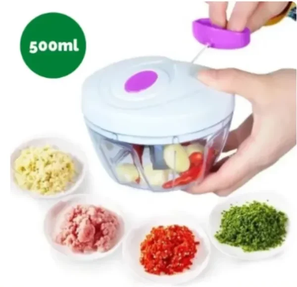 Mini Processador Triturador Manual De Alimentos GadioWay