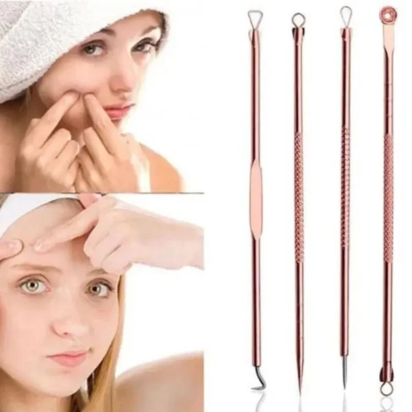 Kit 4 Extratores Limpeza Pele GadioWay