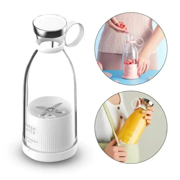 Mini Liquidificador Garrafa Portátil GadioWay