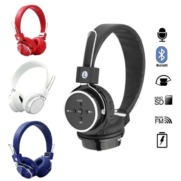 Fone Ouvido Bluetooth Recarregável Sem Fio GadioWay