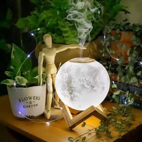 Umidificador Aromatizador Luminária Abajur GadioWay