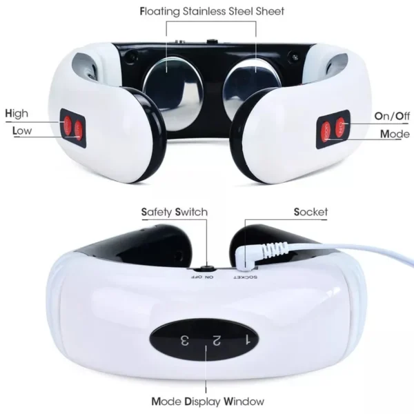 Massageador Elétrico Pescoço GadioWay